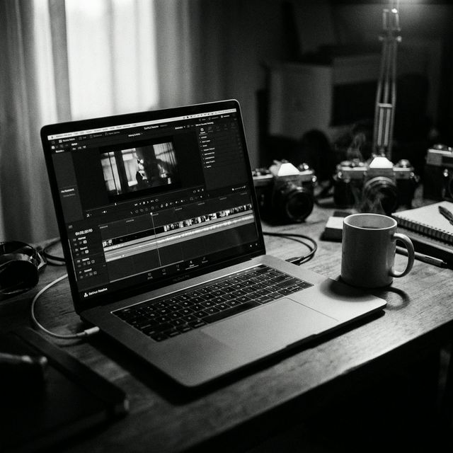 Video editing setup